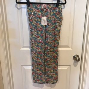 NWT Matilda Jane Floral Fantasy Pants size 10